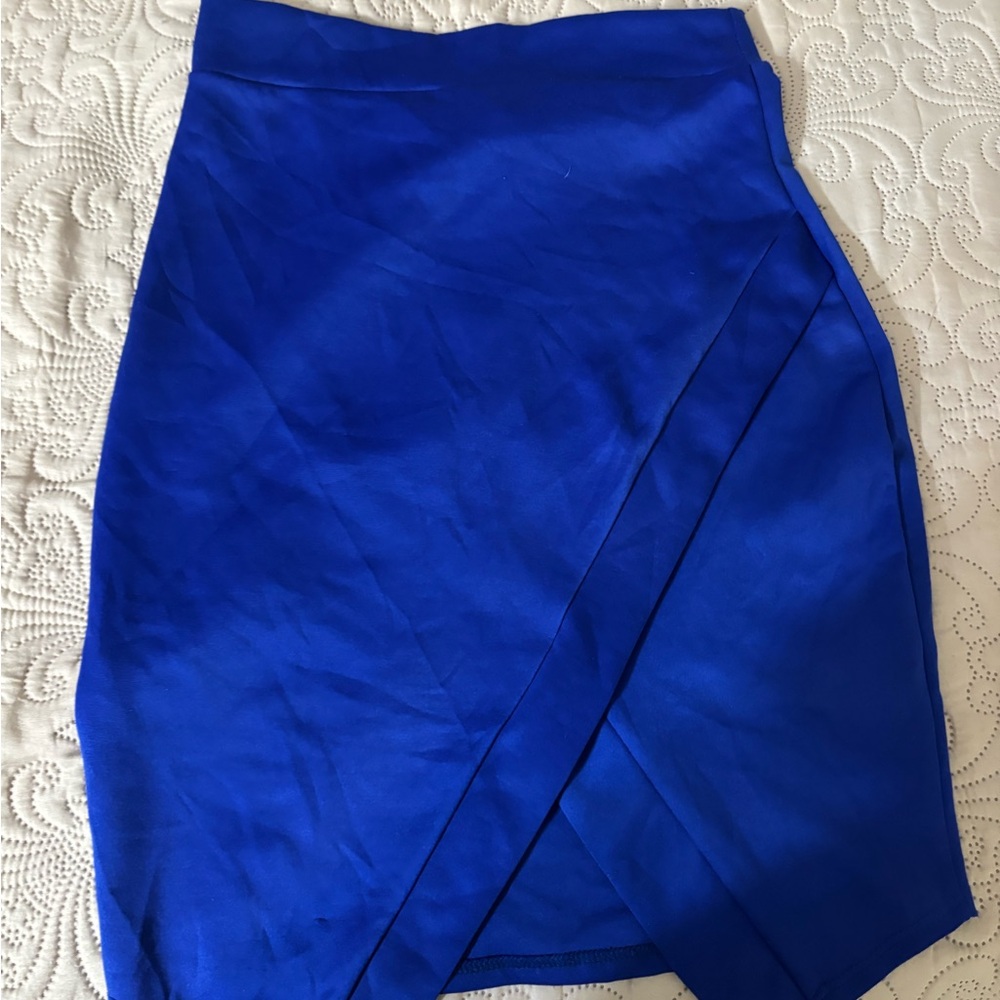 Elegant Blue Women's Skirt